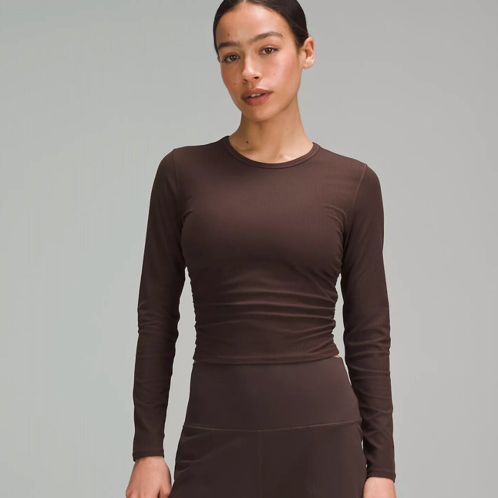 NWT Lululemon All It Takes Ribbed Nulu Long-Sleeve Shirt